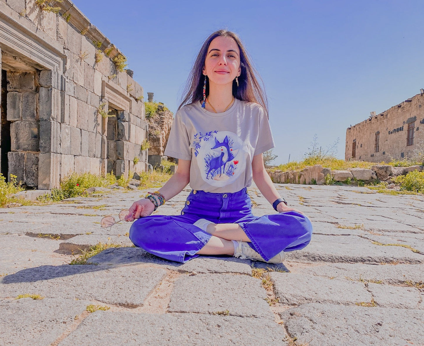 Azul The Fox - Unisex t-shirt