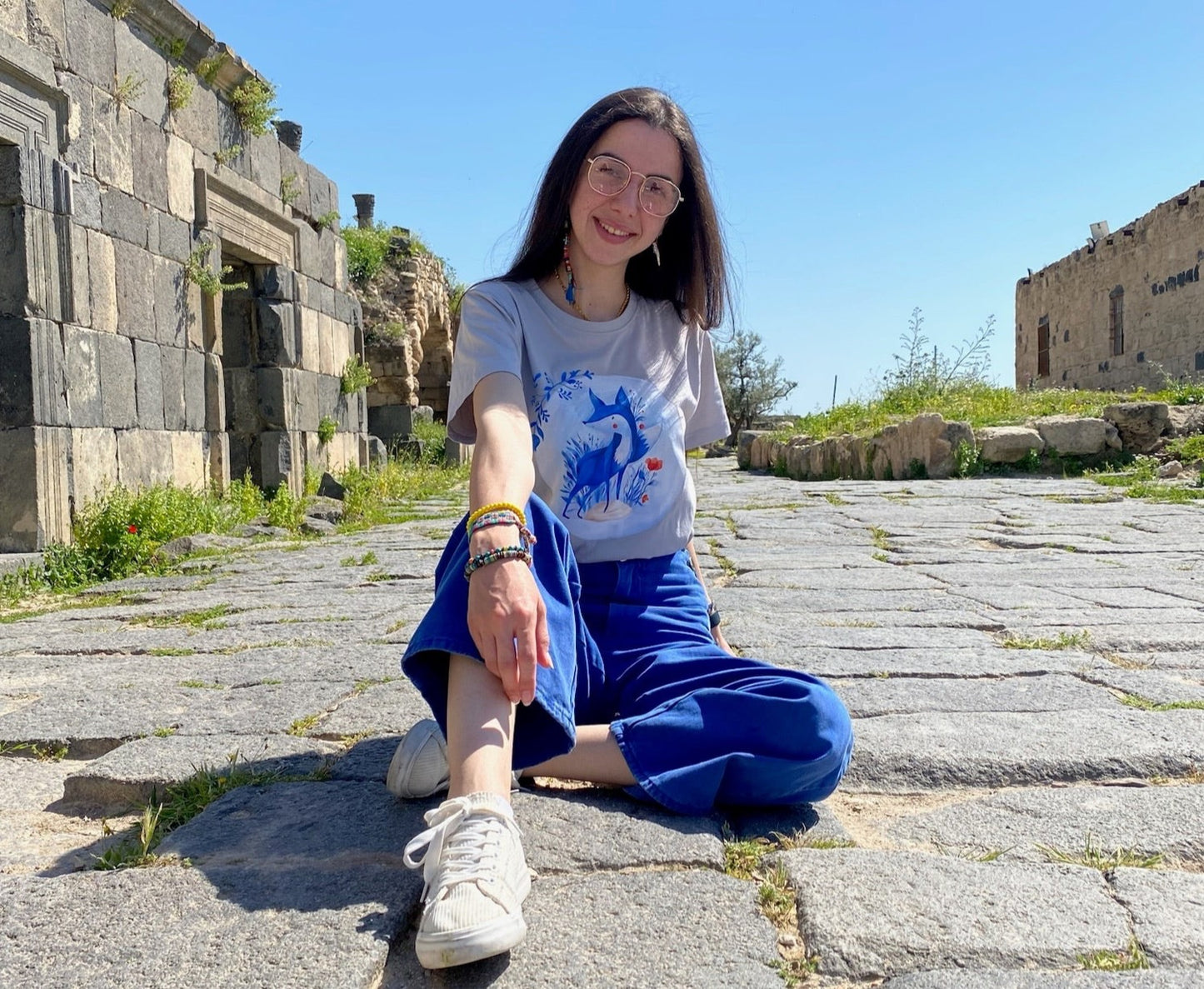 Azul The Fox - Unisex t-shirt