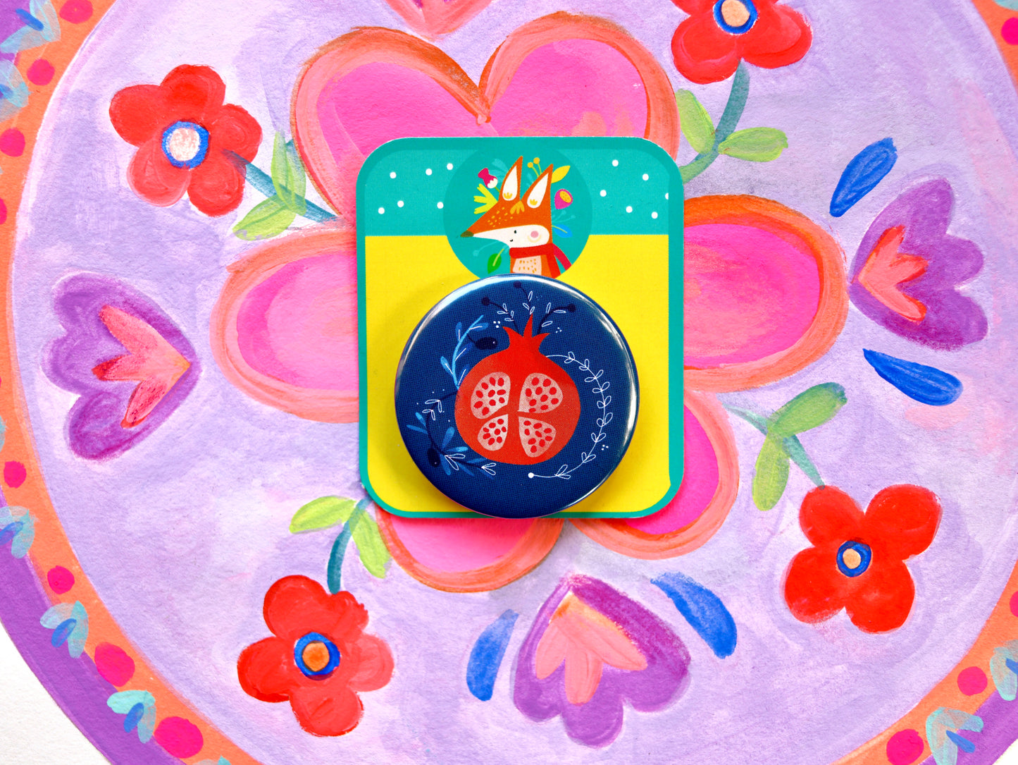 A Party! Set of pin buttons