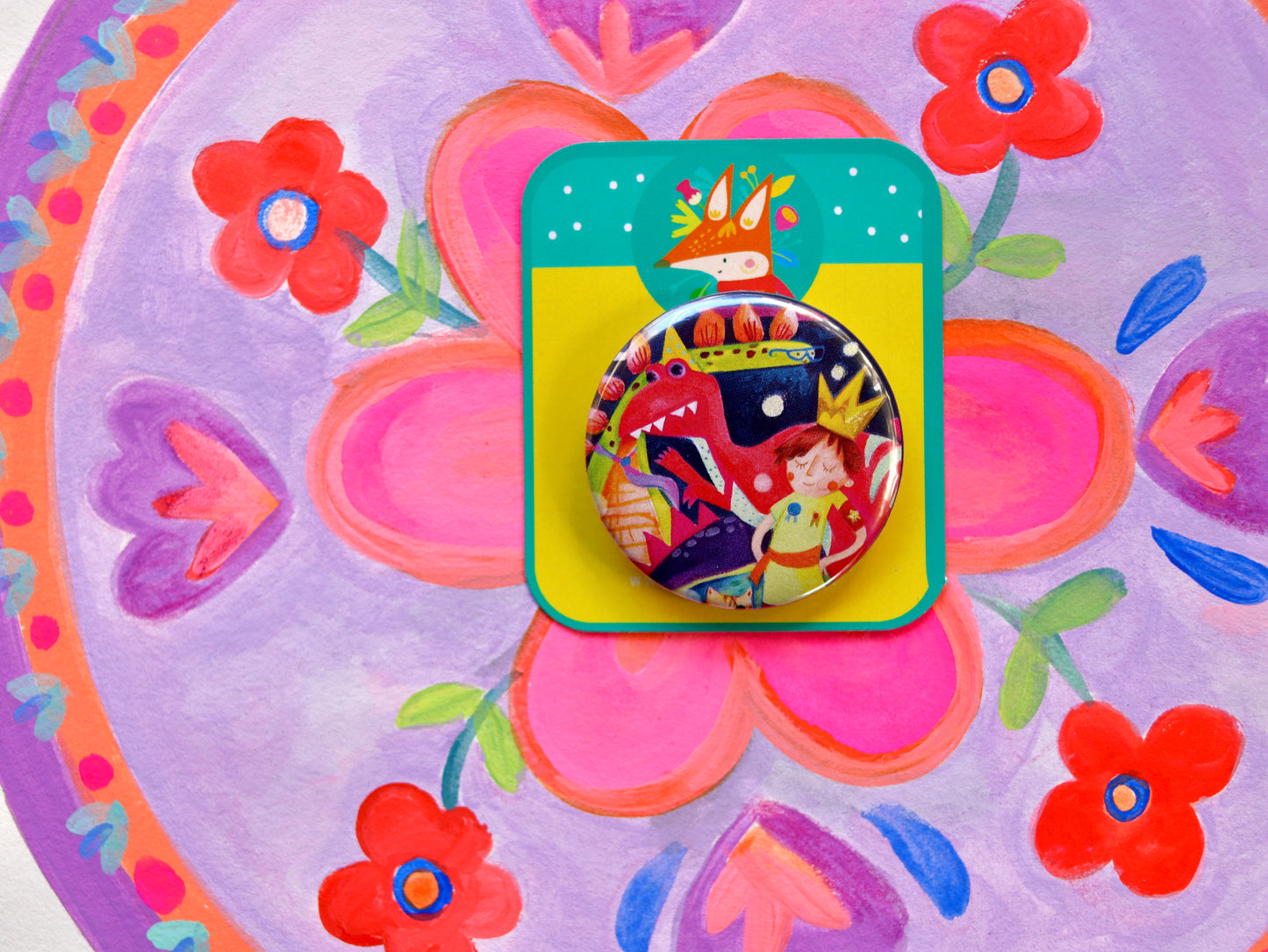 Adventures! Set of pin buttons