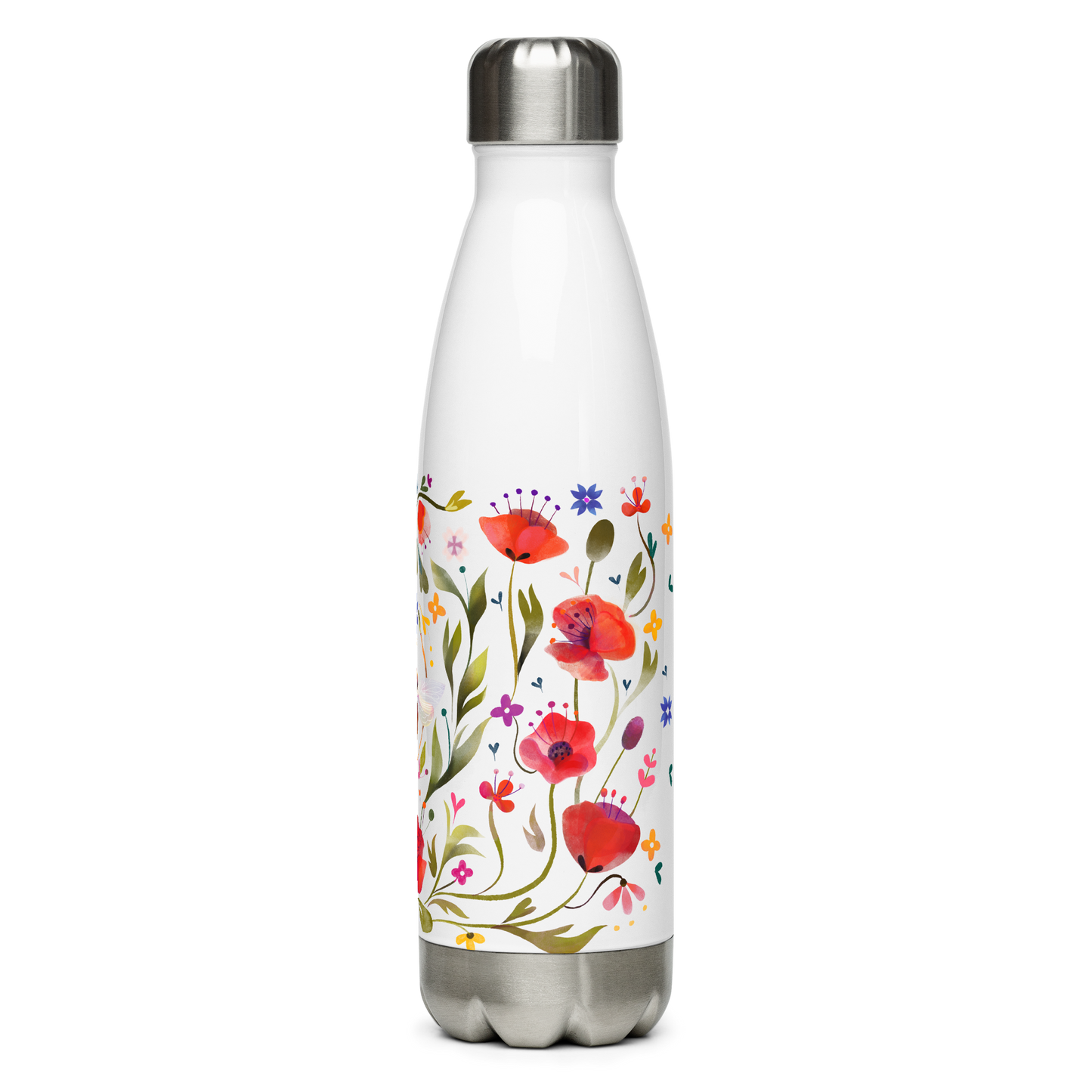 Bee, Stainless steel water bottle