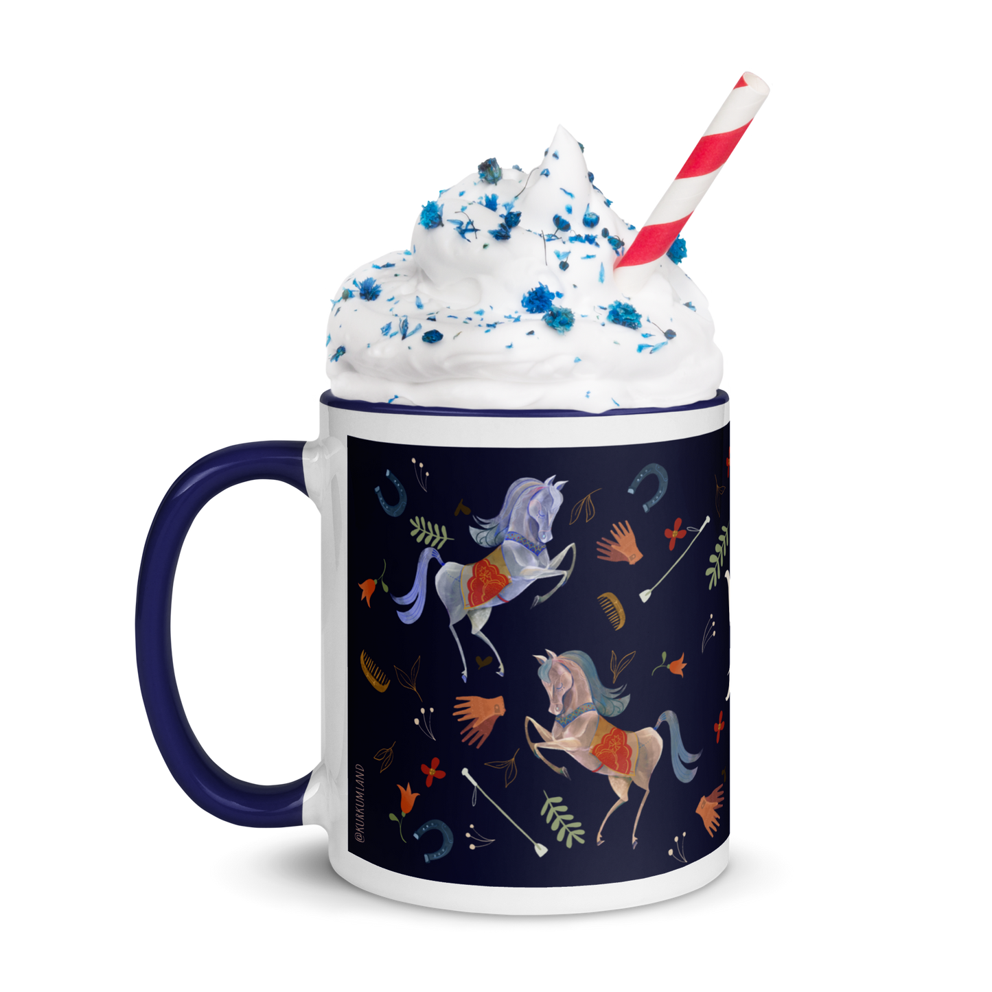 Wild & free - Mug with Color Inside