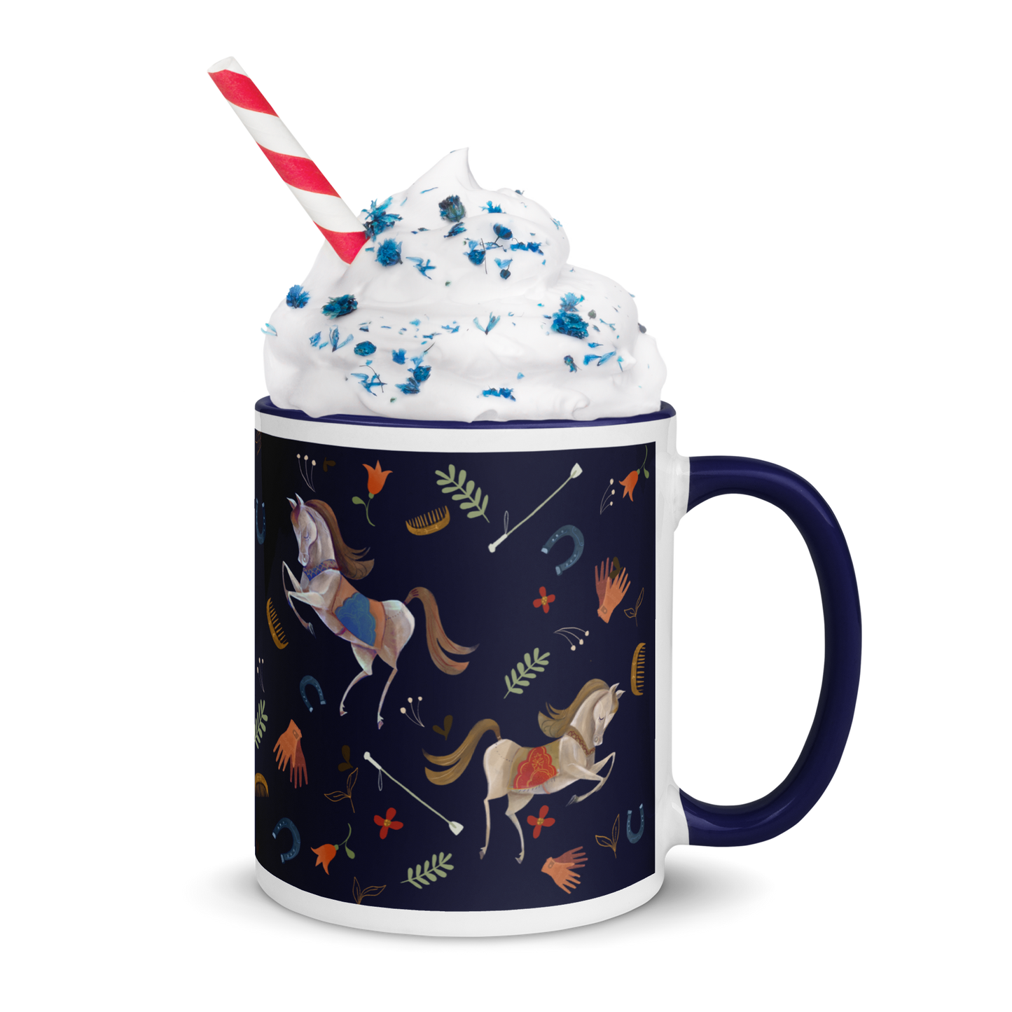 Wild & free - Mug with Color Inside
