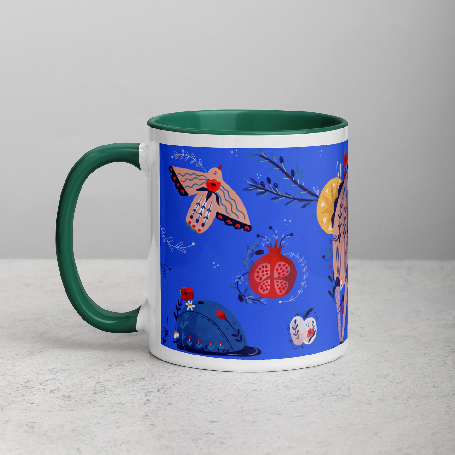 Born to Fly - Mug with Color Inside