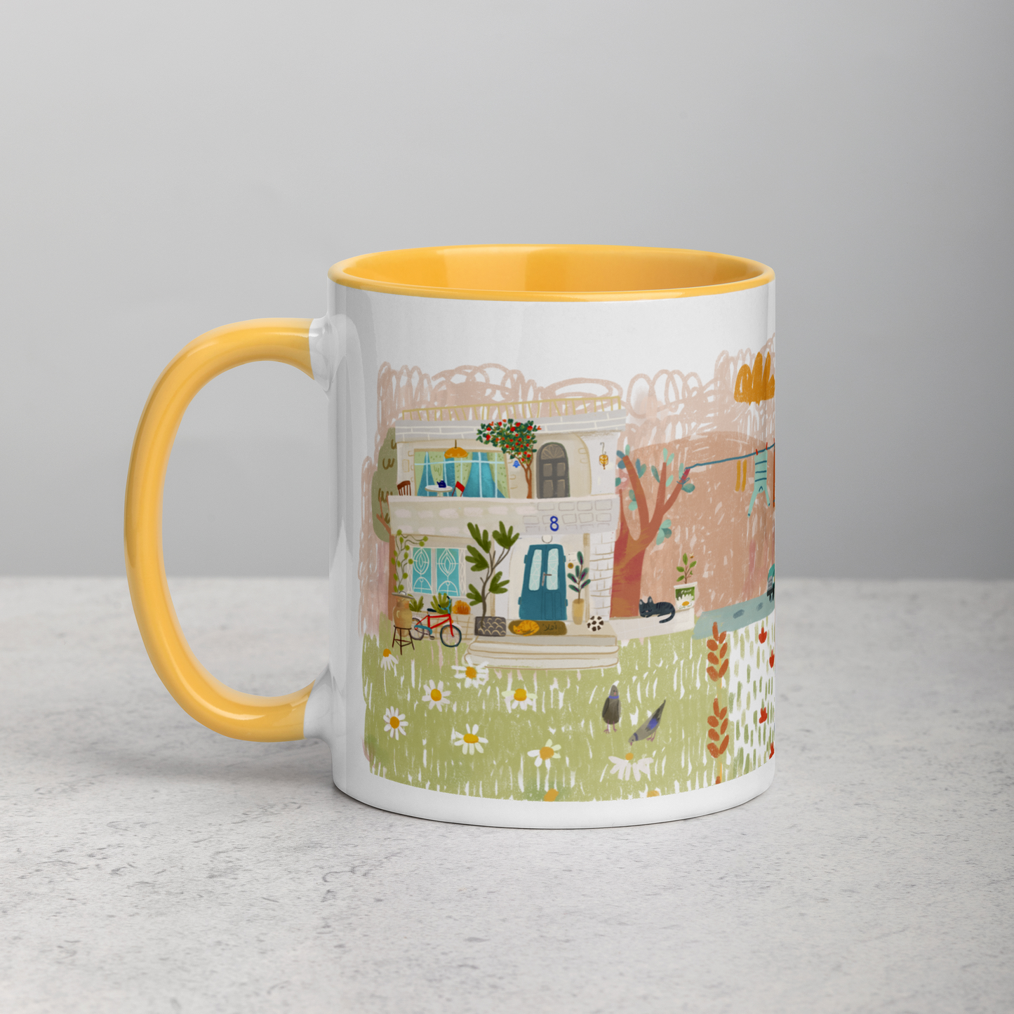 Amman - Mug with Color Inside