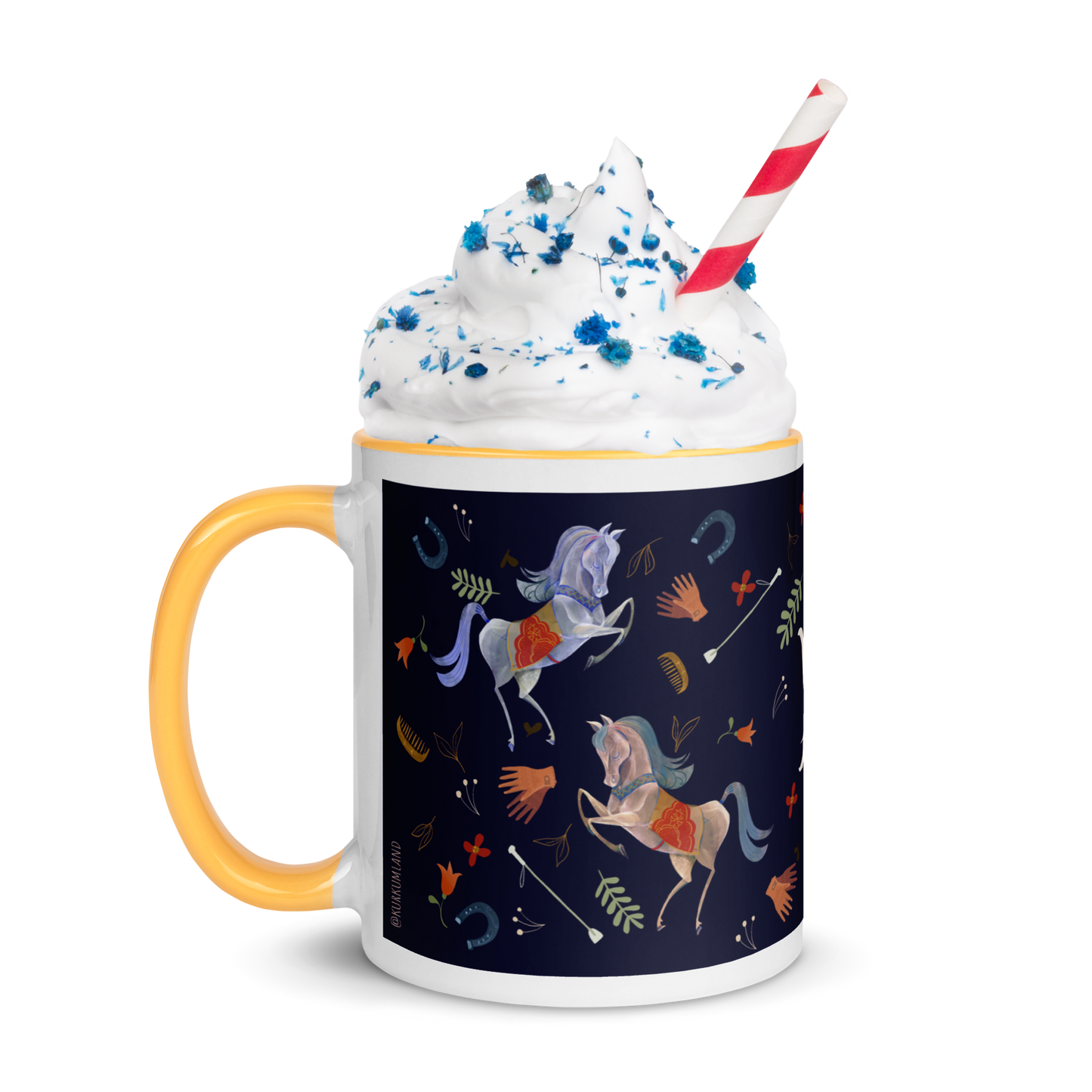 Wild & free - Mug with Color Inside