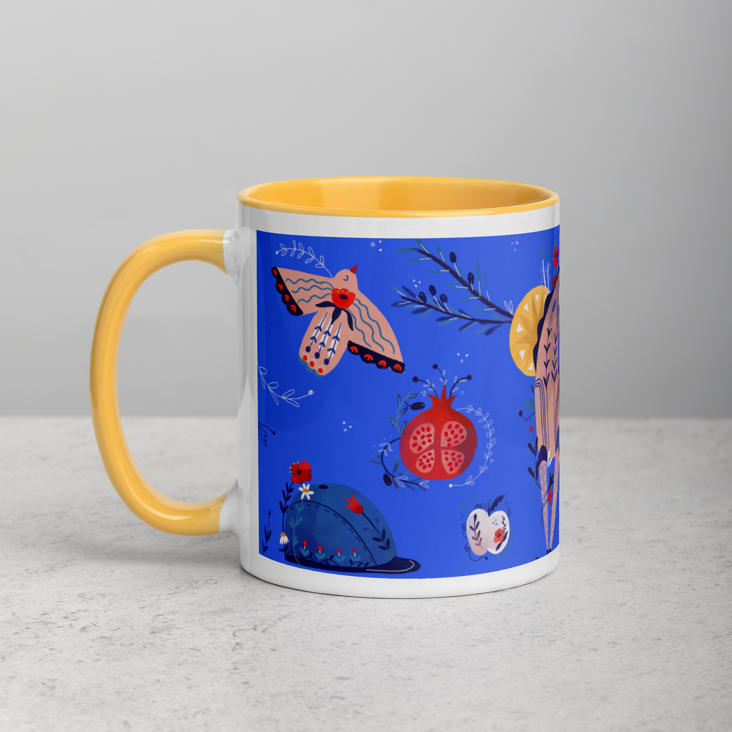 Born to Fly - Mug with Color Inside