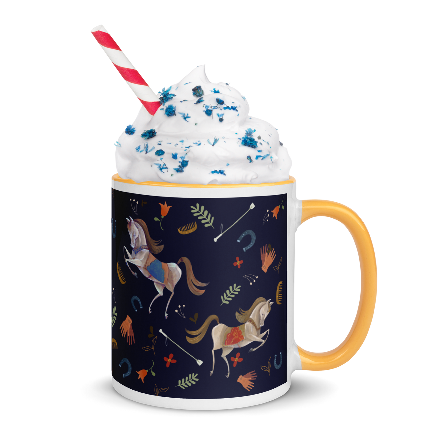 Wild & free - Mug with Color Inside