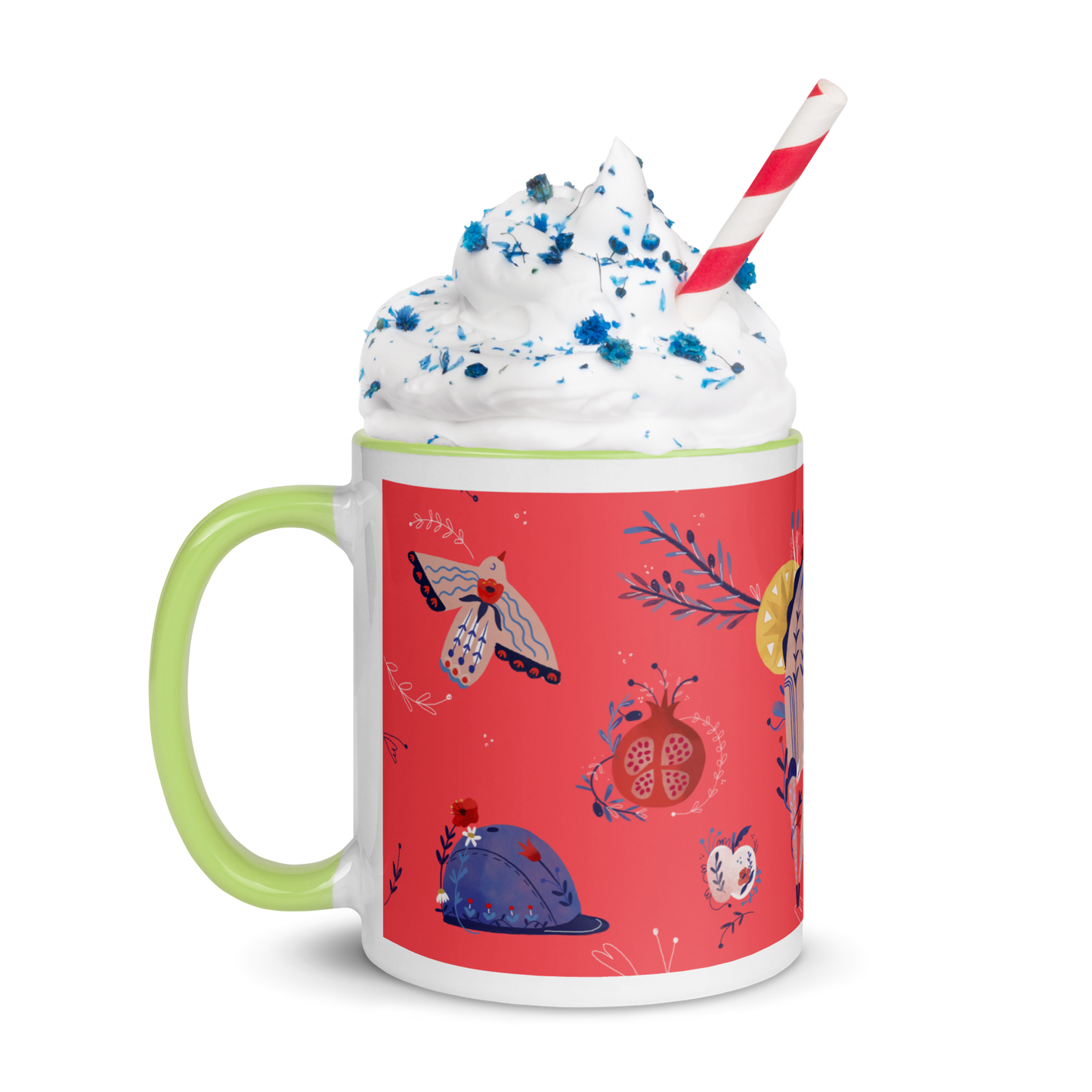 Born to Fly - Mug with Color Inside