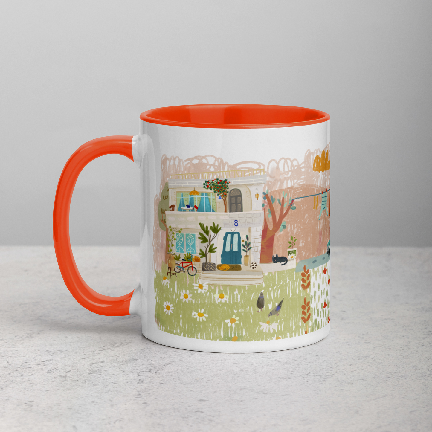 Amman - Mug with Color Inside
