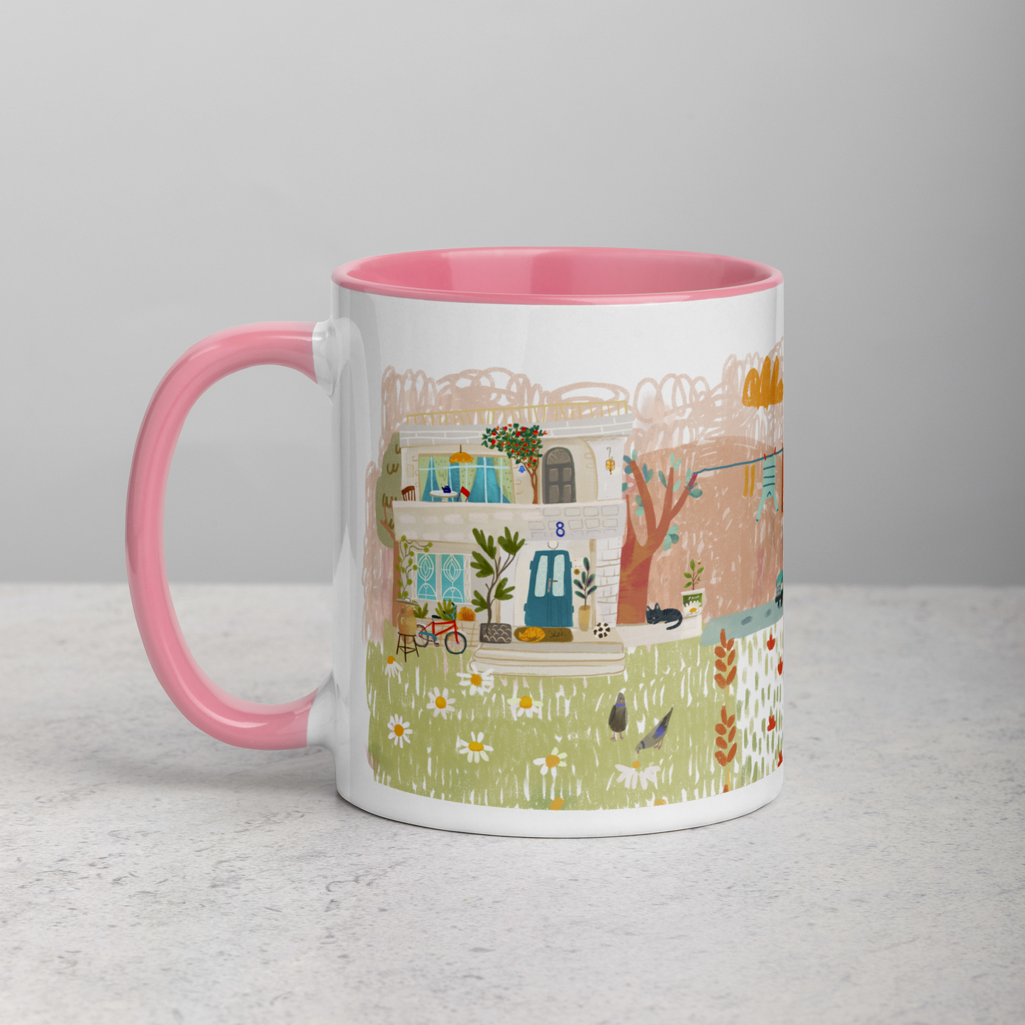Amman - Mug with Color Inside