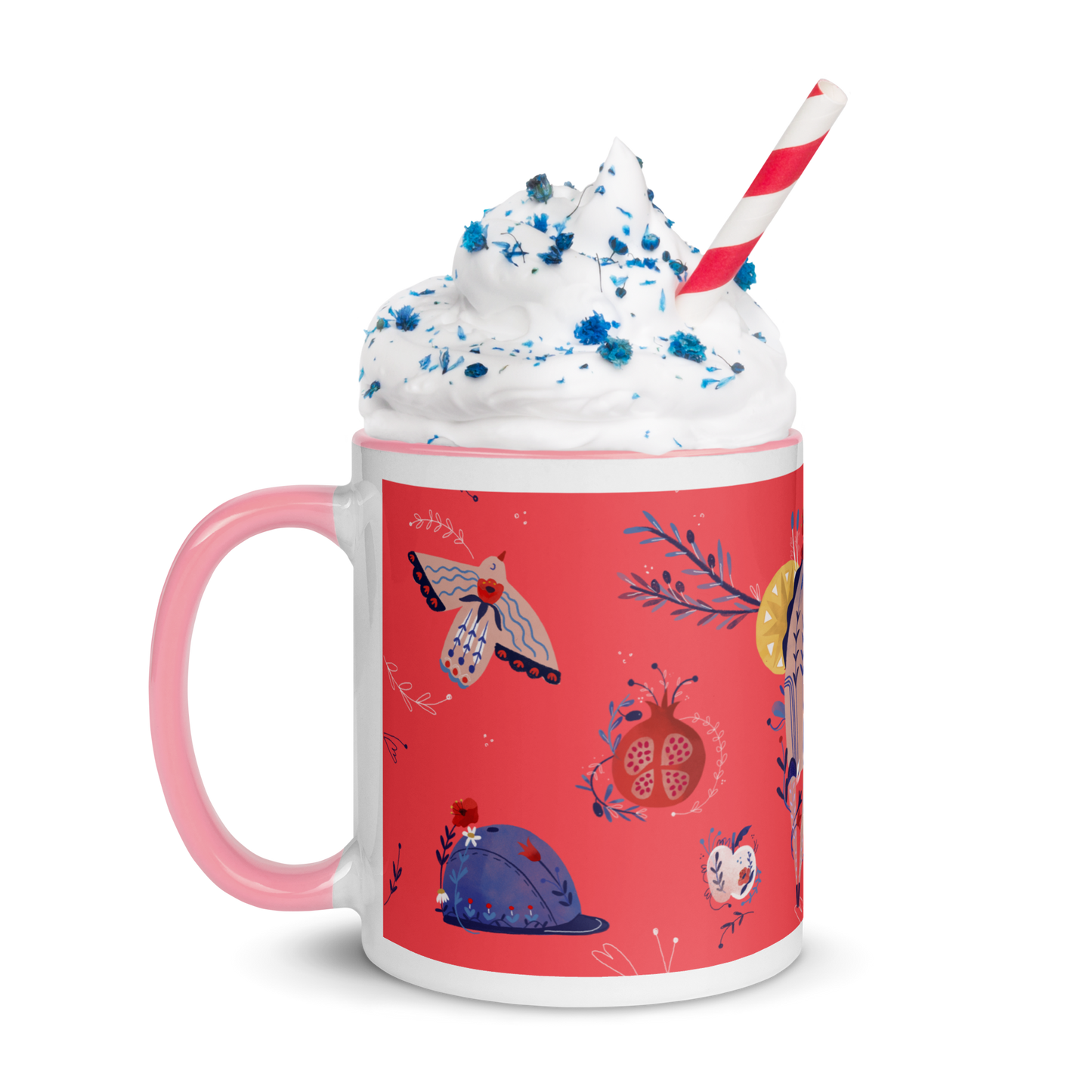 Born to Fly - Mug with Color Inside
