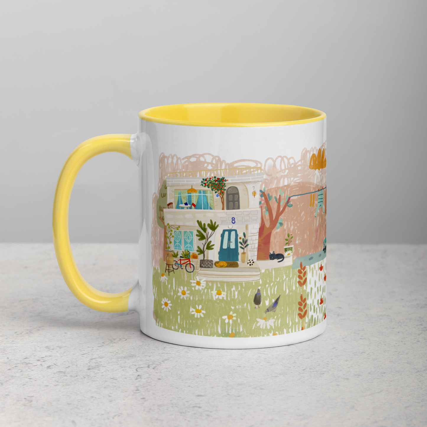 Amman - Mug with Color Inside