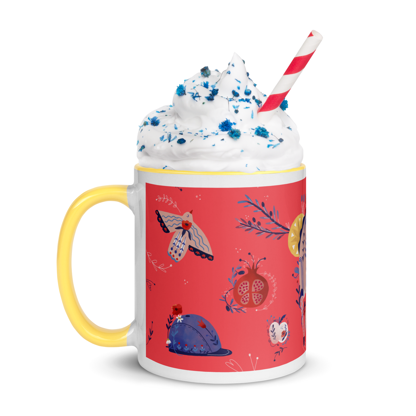Born to Fly - Mug with Color Inside