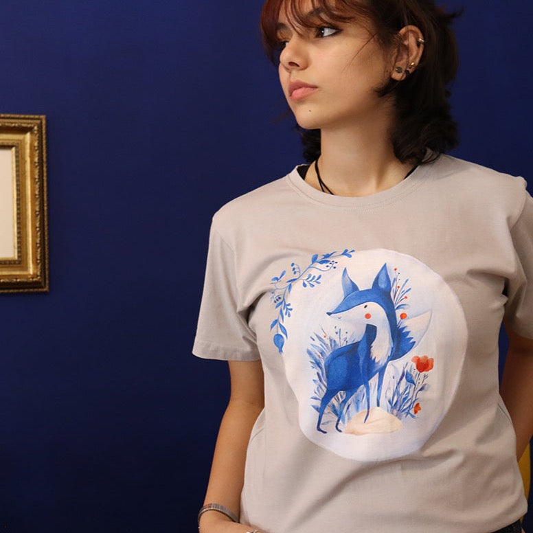 Azul The Fox - Unisex t-shirt