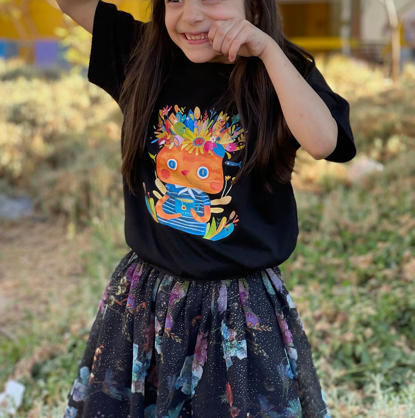 Frida Katto - Kids' Short Sleeve T-Shirt