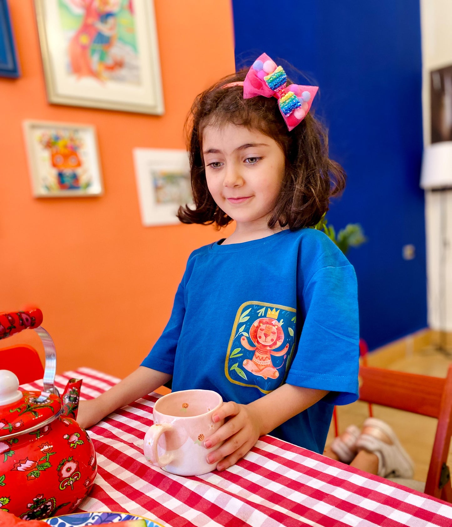 Om Pocket-Size - Kids' Short Sleeve T-Shirt