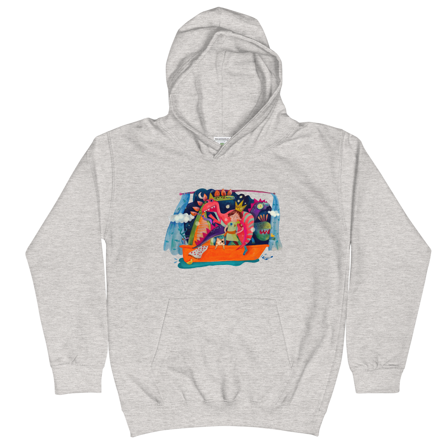 Dino King - Kids Hoodie