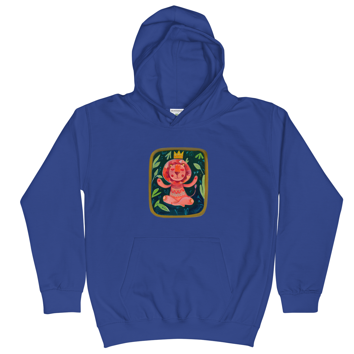 Om the Zen Lion - Kids Hoodie