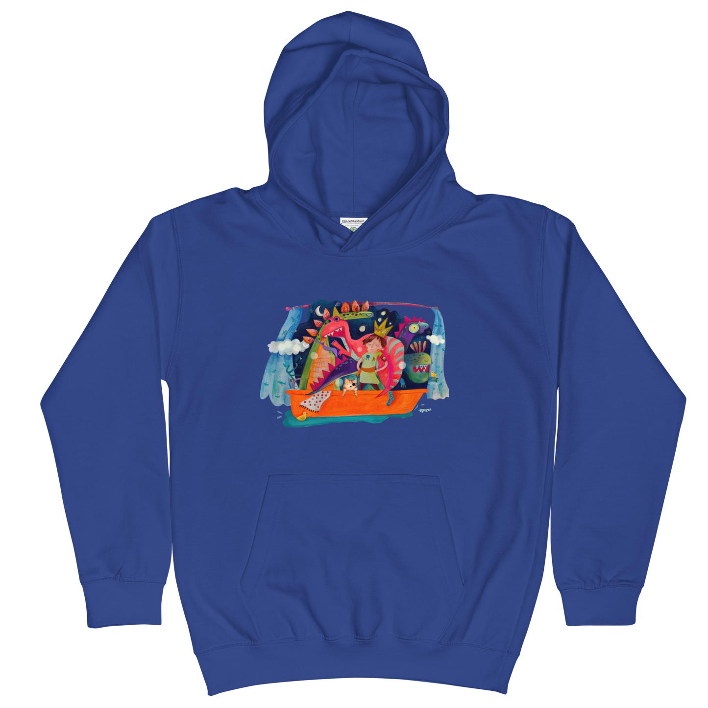 Dino King - Kids Hoodie