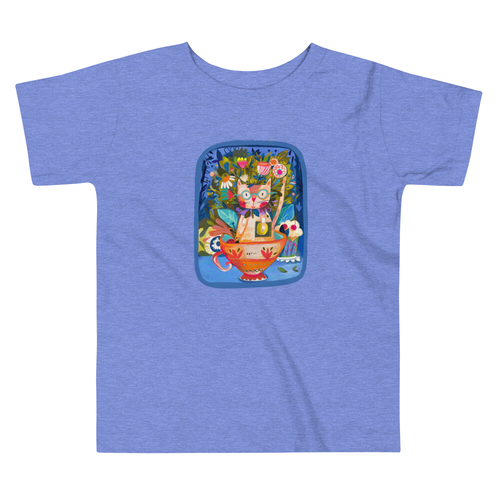 A Cup Of Meow - Toddler Short Sleeve Tee