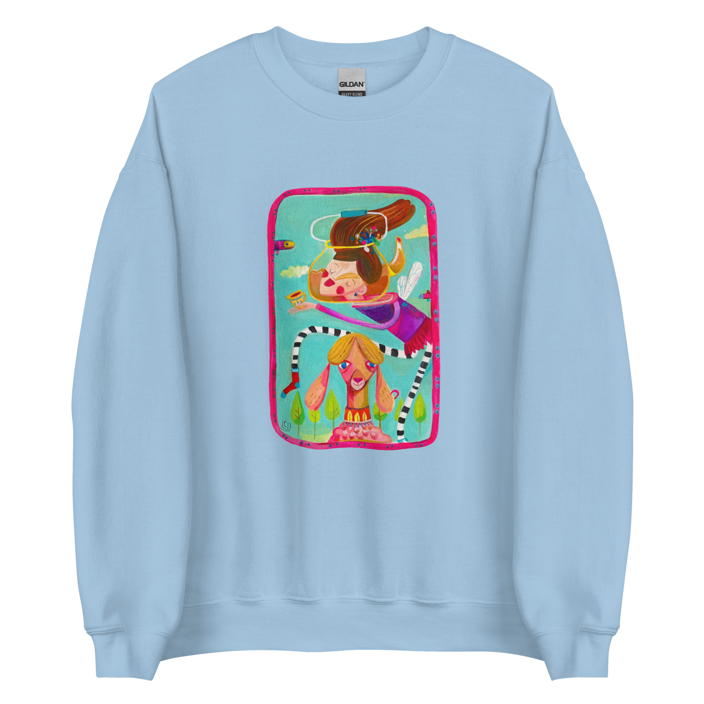 Alice in Tealand - Unisex Sweatshirt