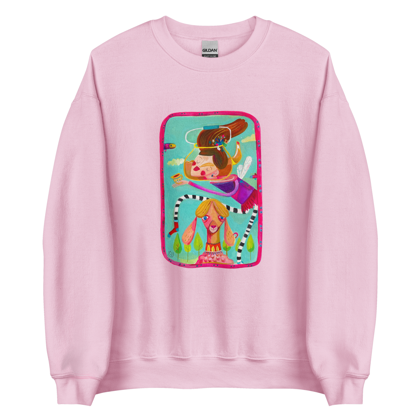 Alice in Tealand - Unisex Sweatshirt