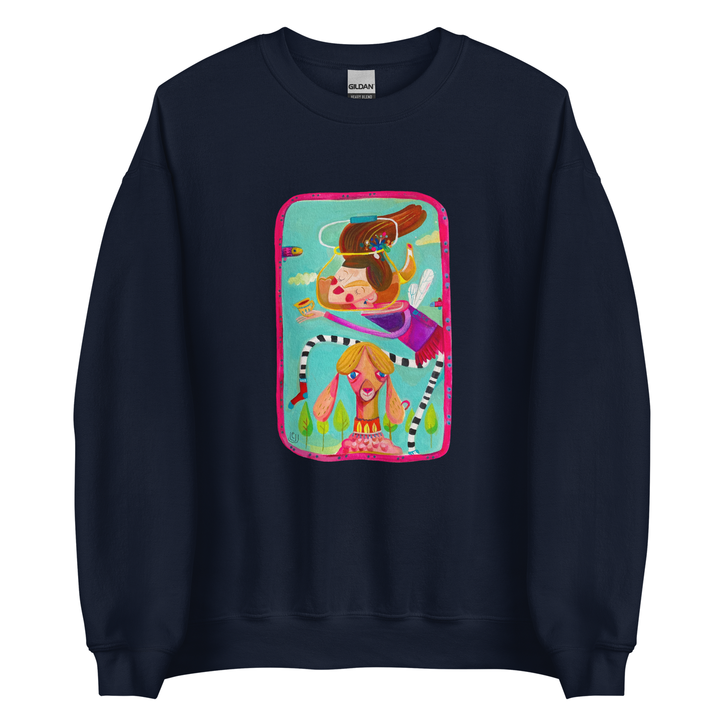 Alice in Tealand - Unisex Sweatshirt