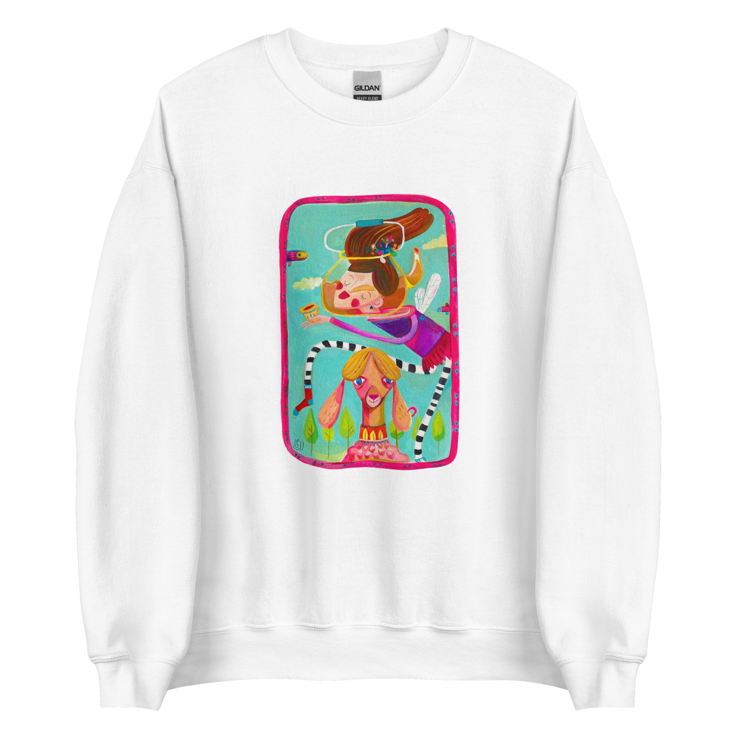 Alice in Tealand - Unisex Sweatshirt