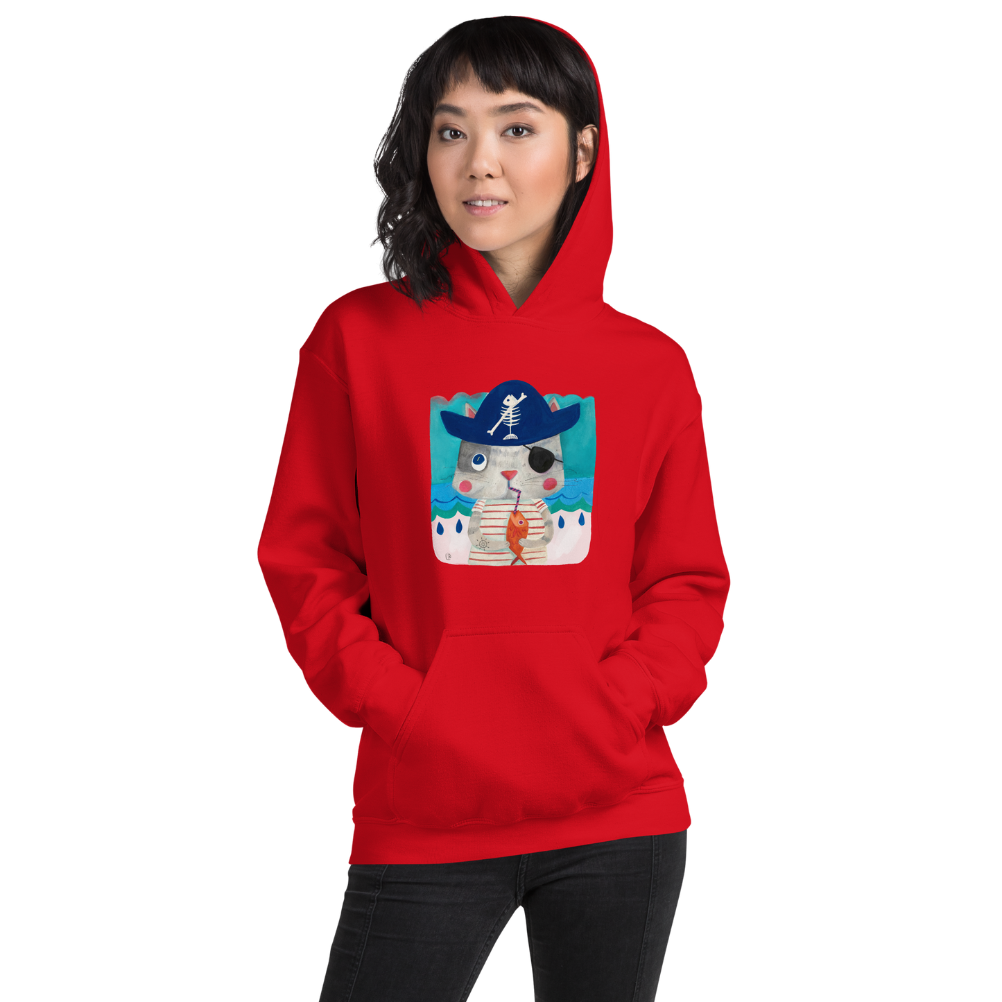 Raven Scar Unisex Hoodie