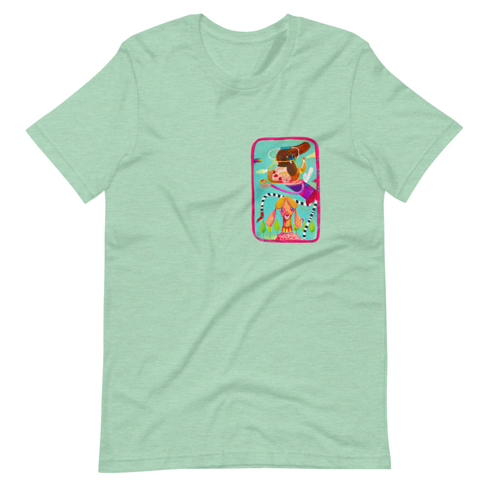 Alice in Tealand - Short-Sleeve Unisex T-Shirt