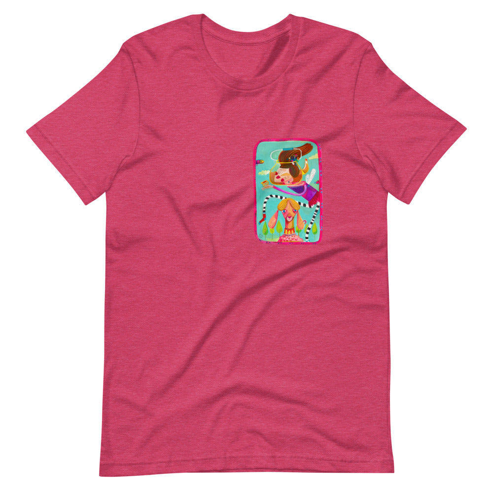 Alice in Tealand - Short-Sleeve Unisex T-Shirt