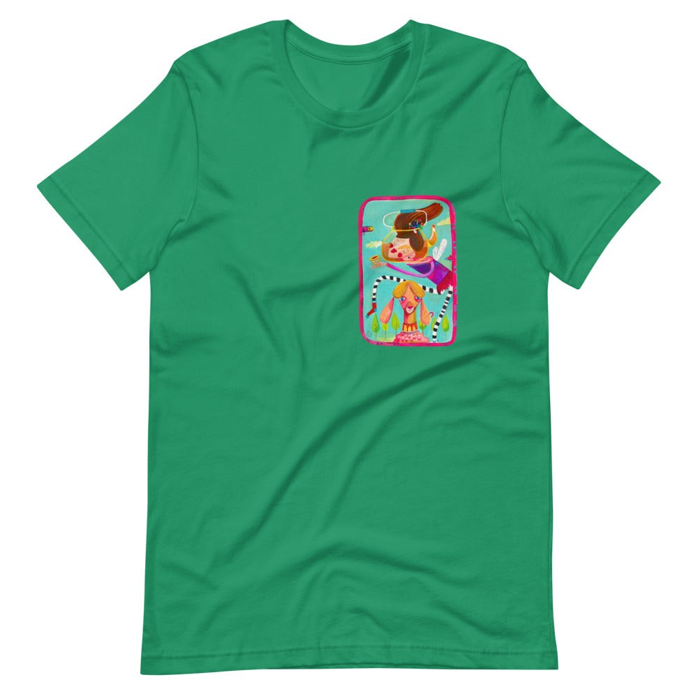 Alice in Tealand - Short-Sleeve Unisex T-Shirt