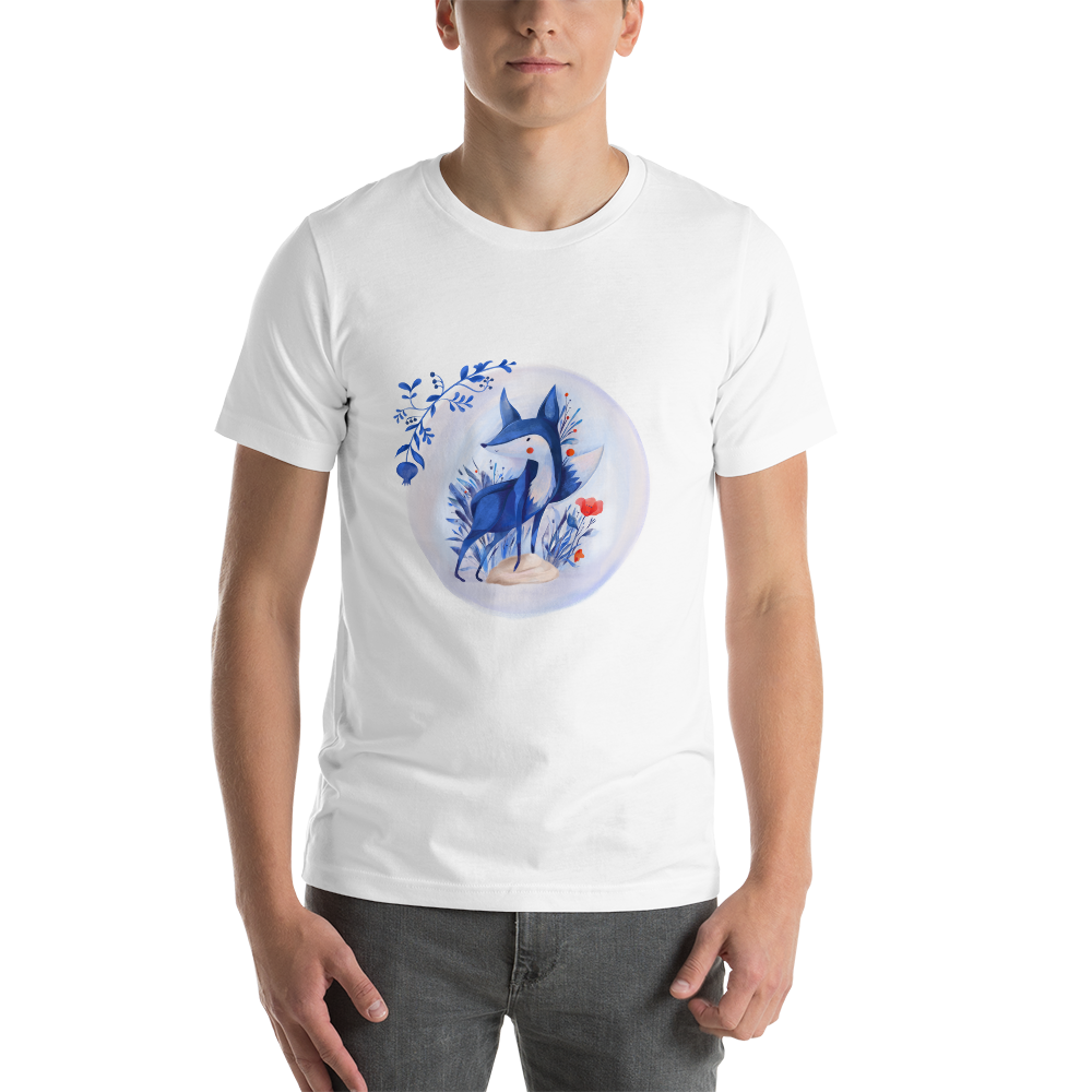 Azul The Fox - Unisex t-shirt