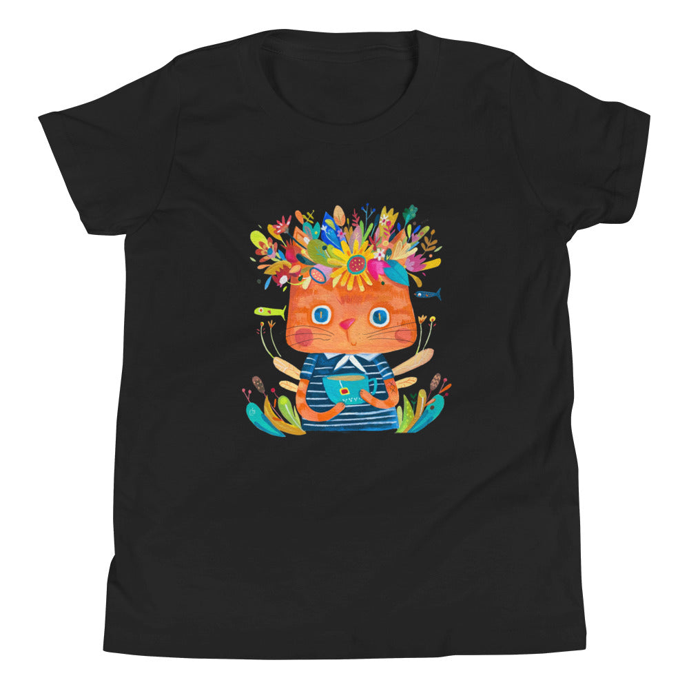 Frida Katto - Kids' Short Sleeve T-Shirt