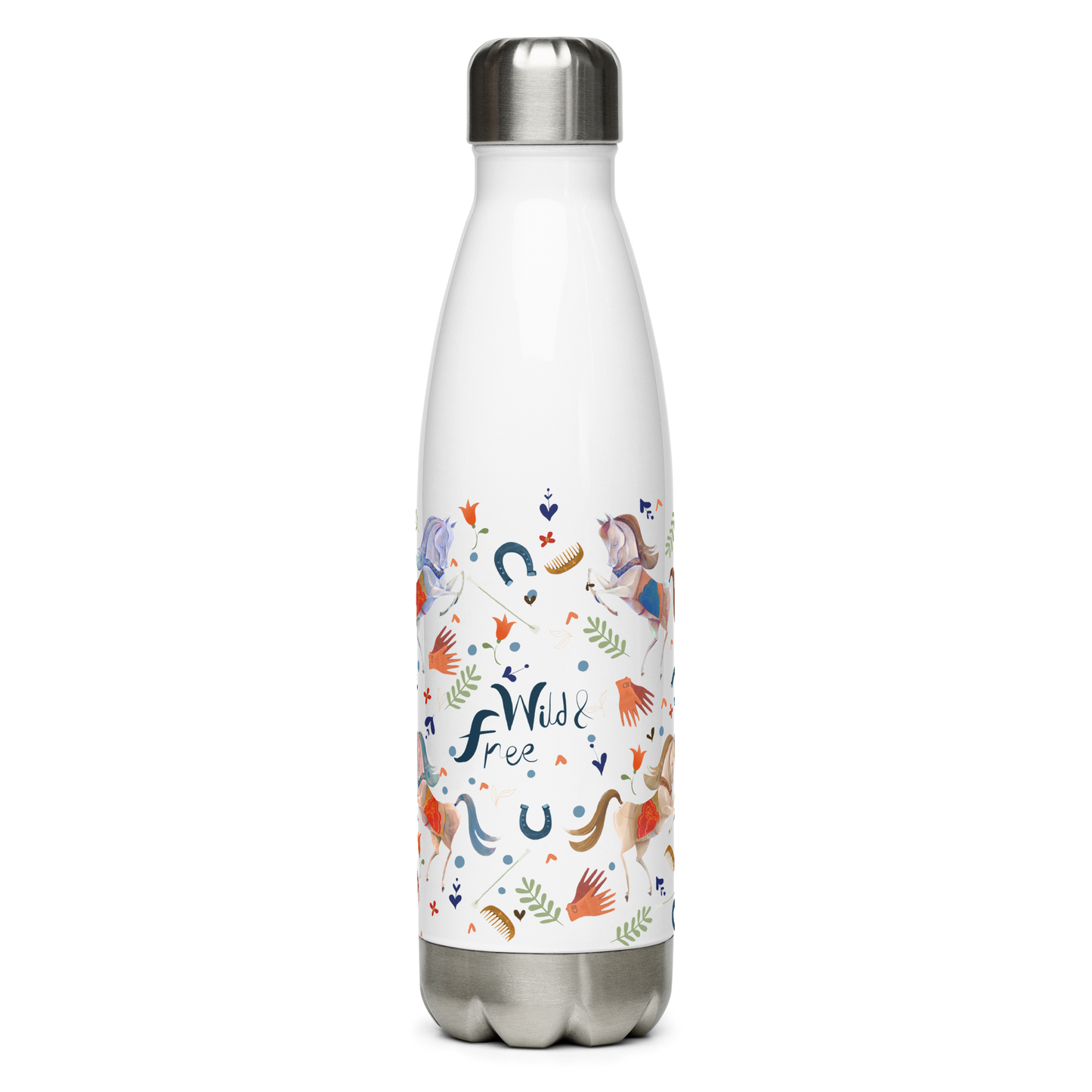 Wild and Free, Stainless steel water bottle