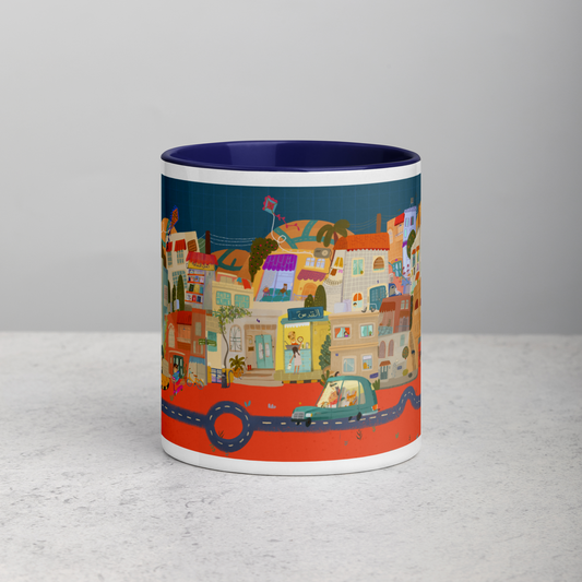 7 Hills - Mug with Color Inside