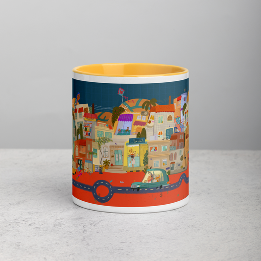 7 Hills - Mug with Color Inside