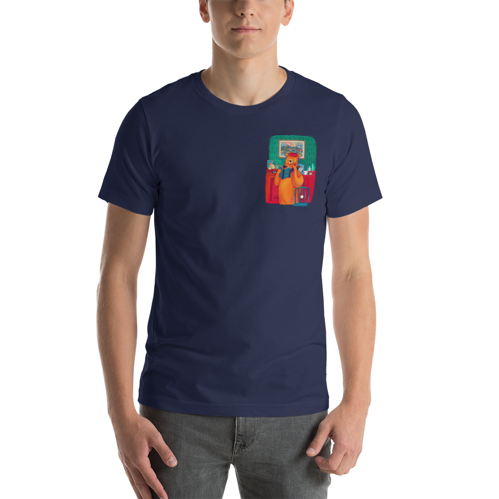 Deep Dob, Pocket Look - Short-Sleeve Unisex T-Shirt