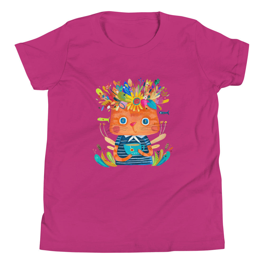 Frida Katto - Kids' Short Sleeve T-Shirt