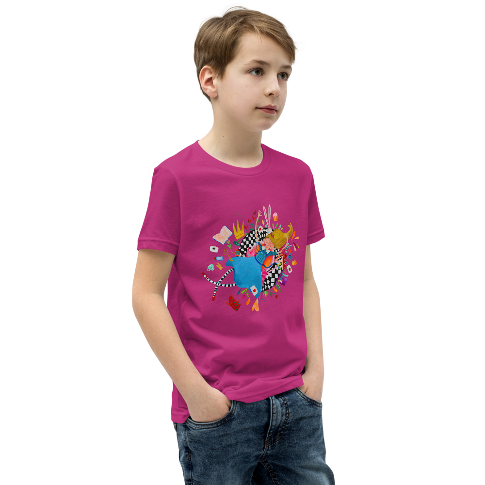 Alice's World - Kids Short Sleeve T-Shirt