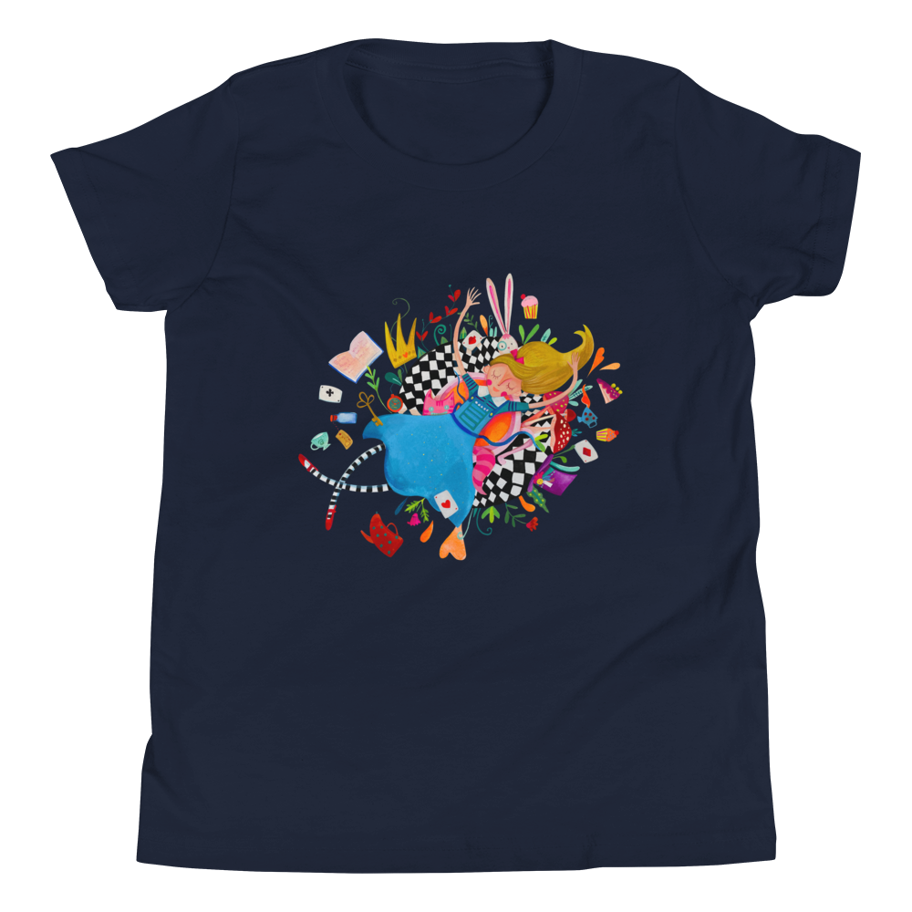 Alice's World - Kids Short Sleeve T-Shirt