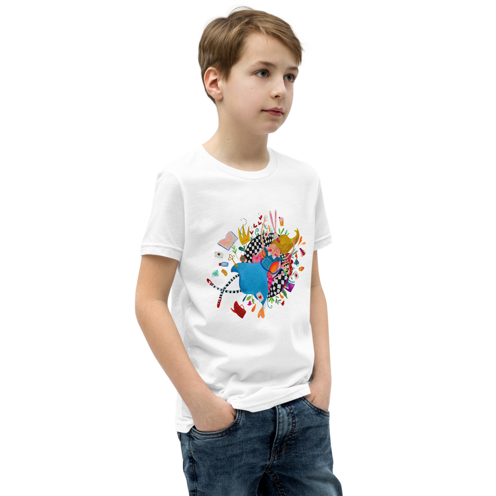 Alice's World - Kids Short Sleeve T-Shirt