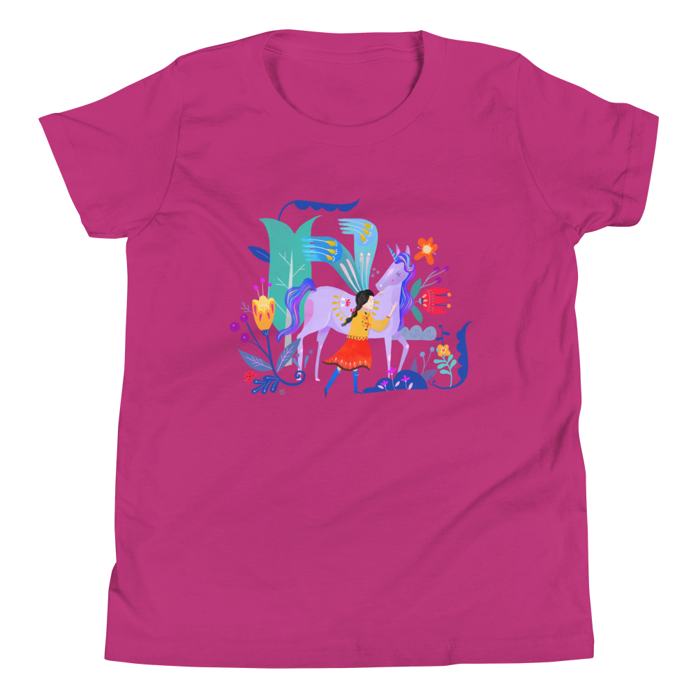 A Unicorn Dream - Kids' Short Sleeve T-Shirt