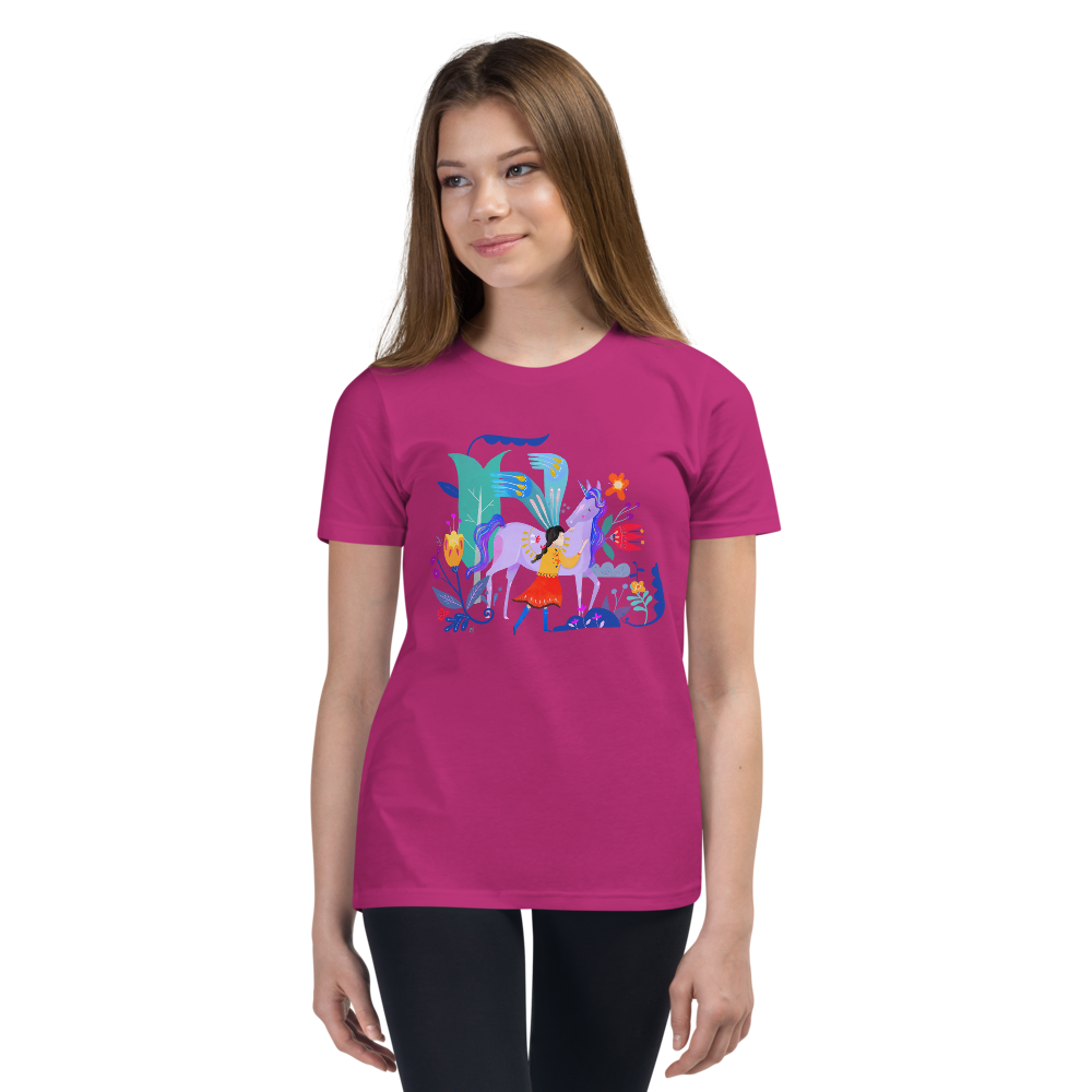 A Unicorn Dream - Kids' Short Sleeve T-Shirt