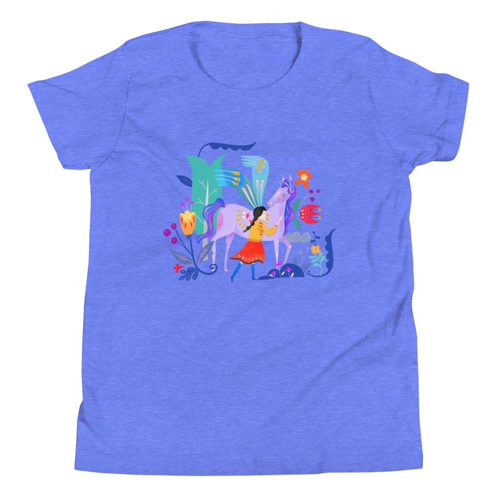 A Unicorn Dream - Kids' Short Sleeve T-Shirt