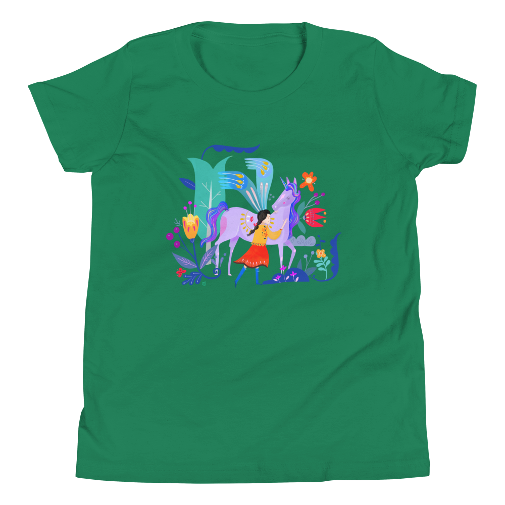 A Unicorn Dream - Kids' Short Sleeve T-Shirt