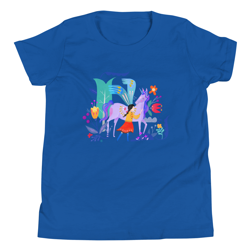 A Unicorn Dream - Kids' Short Sleeve T-Shirt