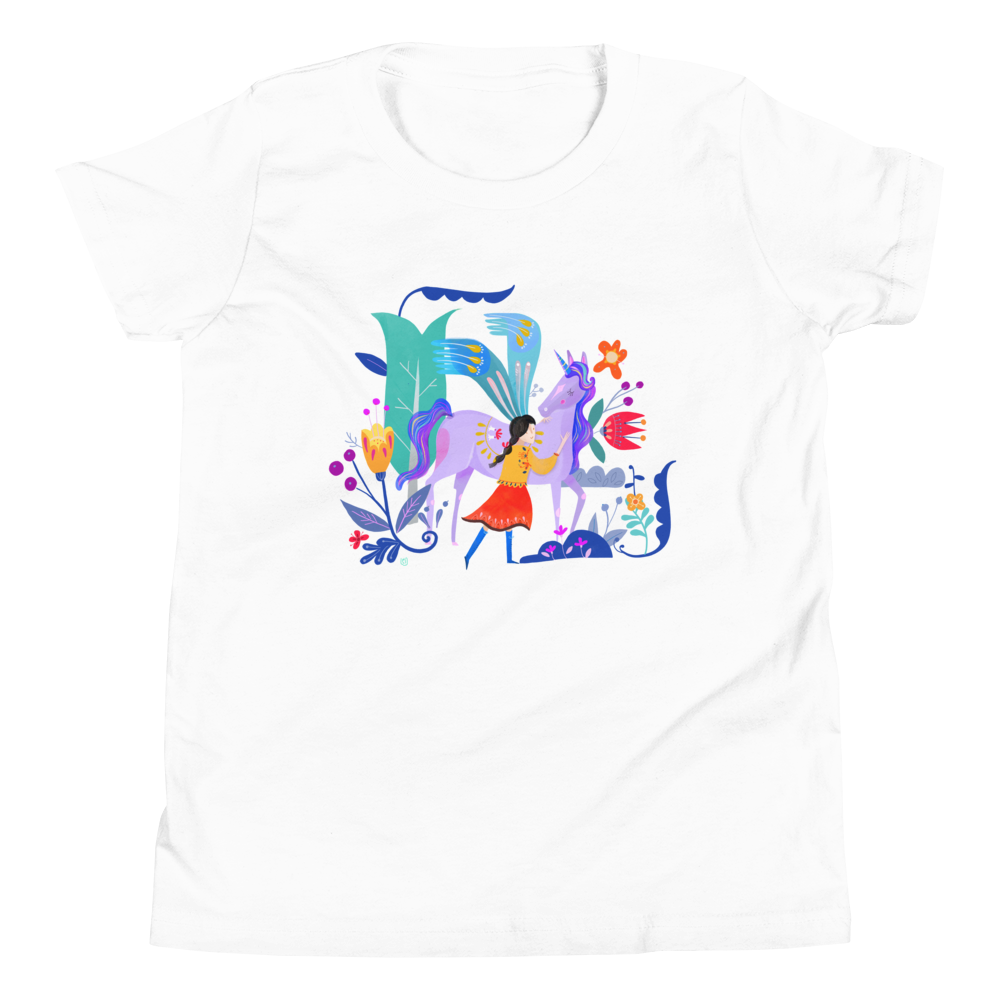 A Unicorn Dream - Kids' Short Sleeve T-Shirt